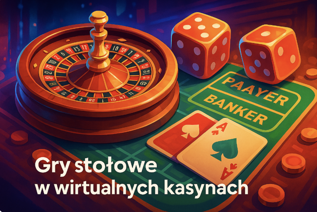 Gry stołowe w kasynach online